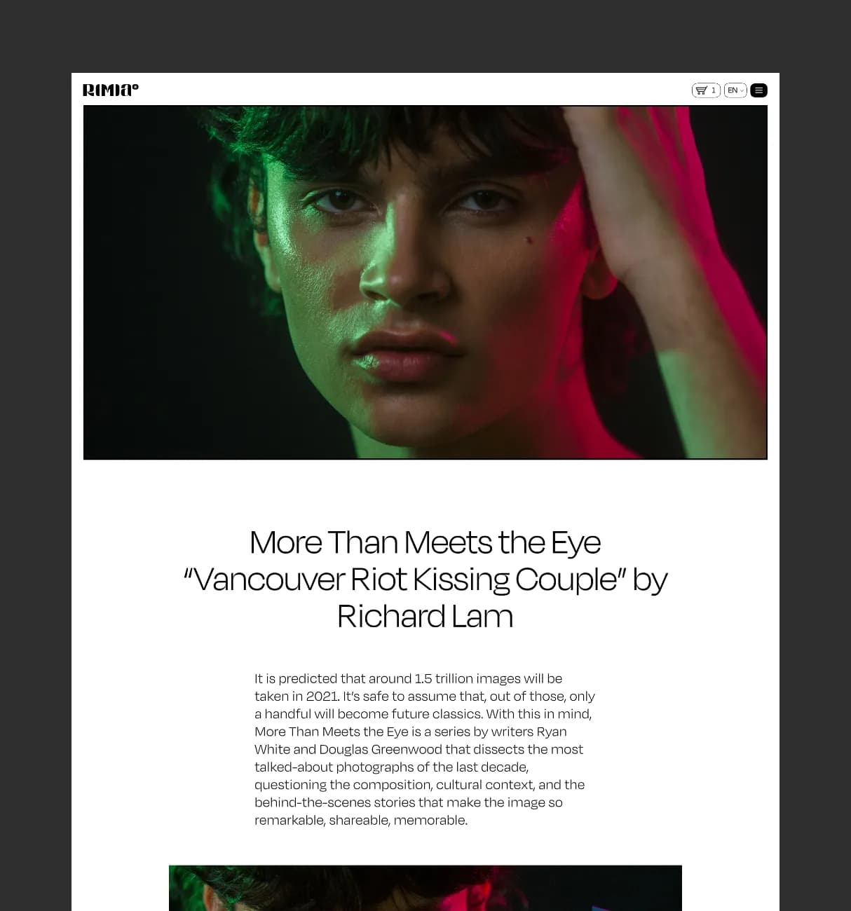Bluring
the boundaries
of conventional
beauty