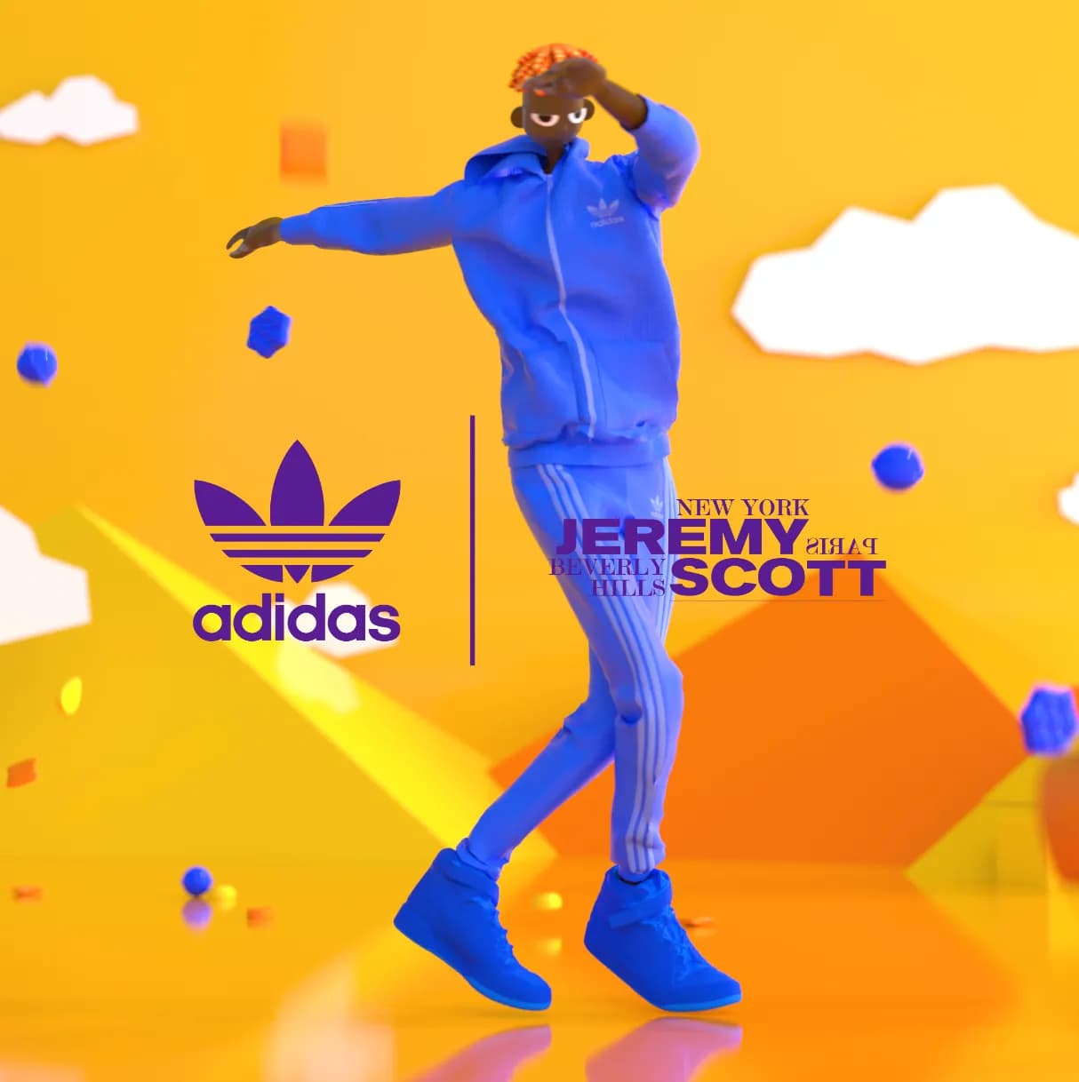 Presenting Adidas
Candy Crush collection
by Jeremy Scott