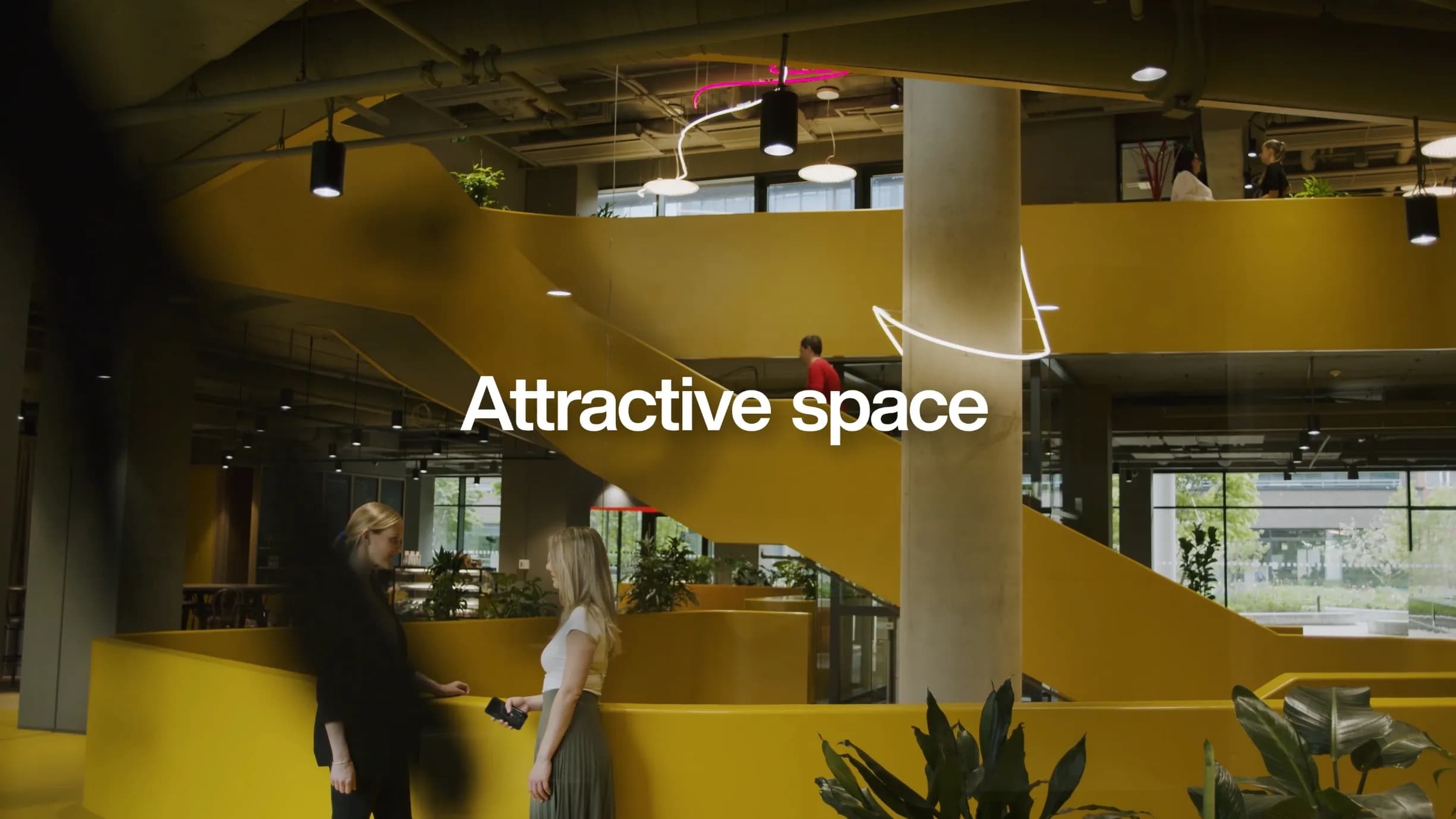 Promoting
super modern
co-working
offices