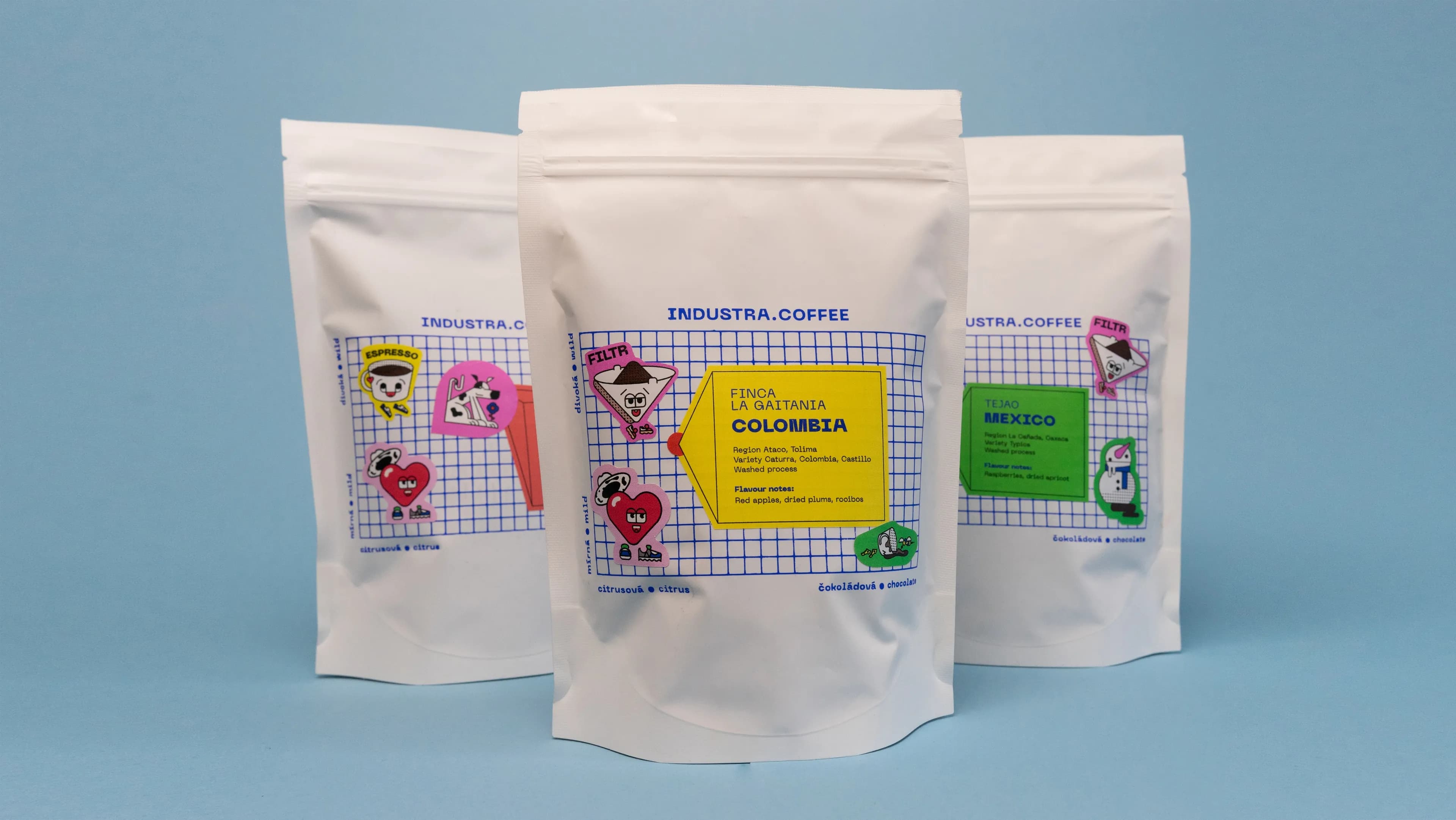 <p>Outstanding identity for an award-winning </p><p>coffee roasters&nbsp;<strong>Industra.Coffee</strong>.</p>